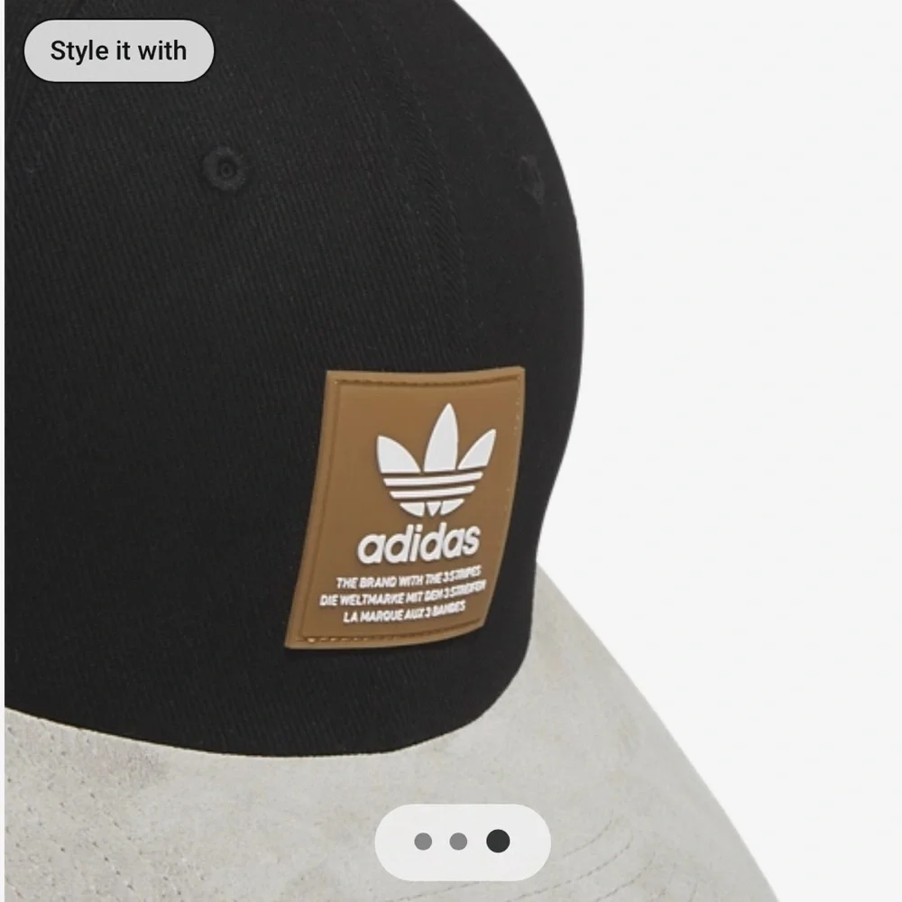 NWOT Adidas Originals Terrace Strapback Hat Baseball Cap One Size
